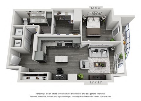 225 S. Poplar Street Studio-2 Beds Apartment for Rent - Photo Gallery 65