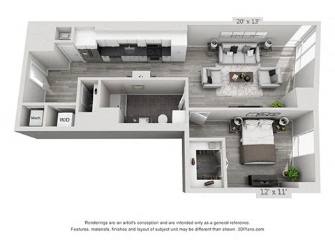 225 S. Poplar Street Studio-2 Beds Apartment for Rent - Photo Gallery 66