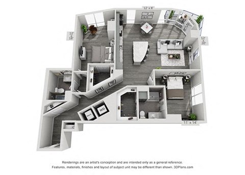 225 S. Poplar Street Studio-2 Beds Apartment for Rent - Photo Gallery 73