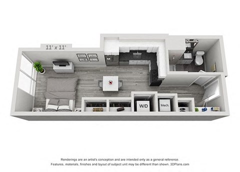 225 S. Poplar Street Studio-2 Beds Apartment for Rent - Photo Gallery 59