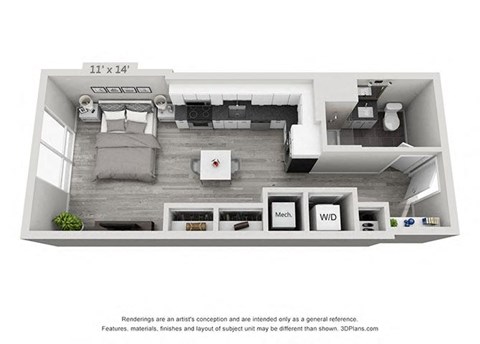 225 S. Poplar Street Studio-2 Beds Apartment for Rent - Photo Gallery 60