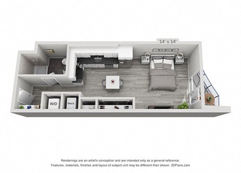 225 S. Poplar Street Studio-2 Beds Apartment for Rent - Photo Gallery 61