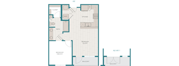 638 sq ft floorplan