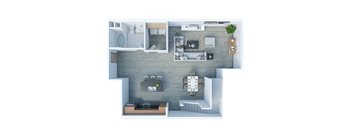 1Bed-2Bath-Penthouse-Lower at San Pedro Bank Lofts, San Pedro, CA