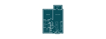 bedroom floor plan | apartments for rent in brookhaven ga | the mille brook