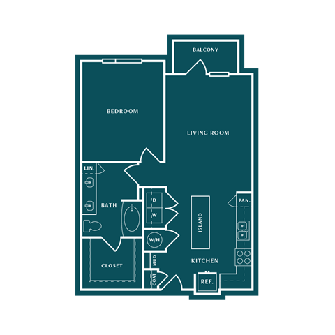 bedroom floor plan | the residences at sawmill park