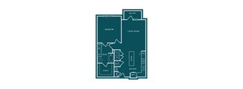 bedroom floor plan | the apartments at masse corner