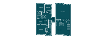 a floor plan of a house