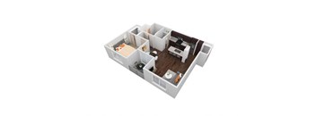 VU - 1X1C Floor Plan