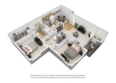 Moda Renovated floor plan