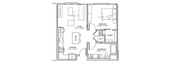 a floor plan of a home