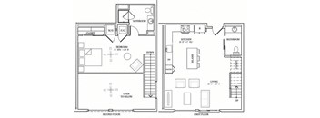 a floor plan of a house
