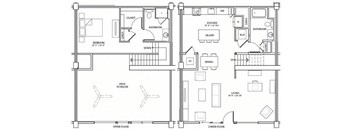 a floor plan of a house