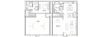 a floor plan of a house