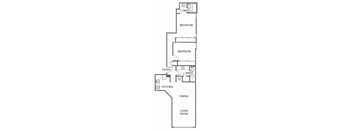 a floor plan of a house