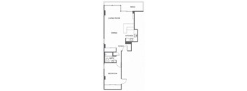a floor plan of a house