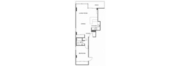 a floor plan of a house