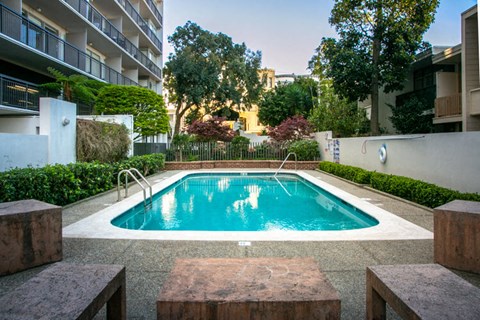 pool at the trilogy apartments in san francisco, ca
