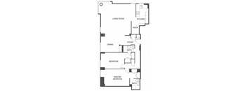 floor plan photo of the millennium town center in baton rouge, la