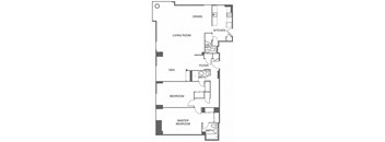 a floor plan of a house