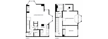 a floor plan of a house