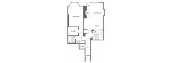 a floor plan of a house