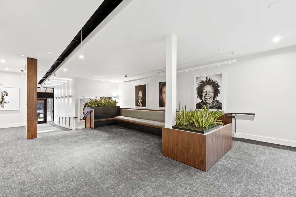 the lobby or reception area at adina serviced apartments canberra dickson