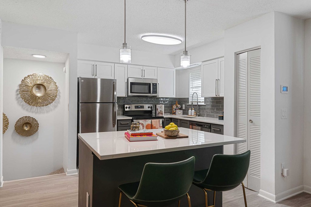 our apartments offer a kitchen