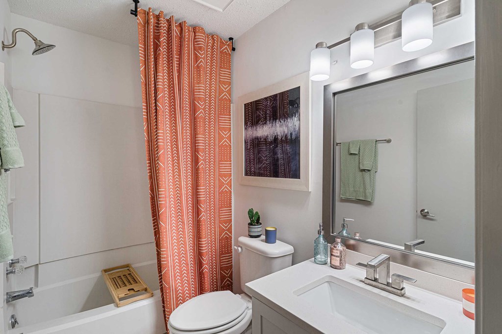 bathrooms in the rental home