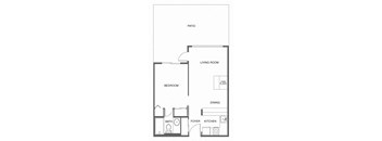 a floor plan of a house