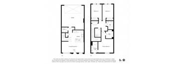 a floor plan of a house