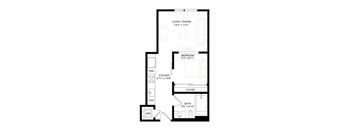 floor plan photo of the nexus lakeside in flower mound, tx