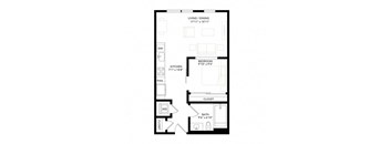 floor plan photo of the nexus lakeside in flower mound, tx