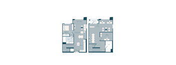 Bedroom floor plans at the central apartments near downtown minneapolis mn at Array La Mesa, California, 91942