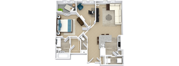 the floor plan of fountain court apartments grove