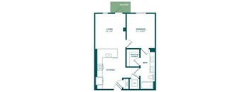 a floor plan of a house