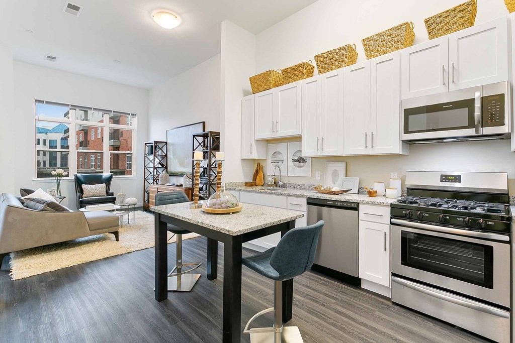our apartments offer a kitchen