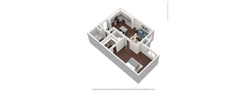 a floor plan of a small apartment