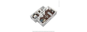 a floor plan of a small apartment