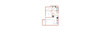 the floor plan of distinction serviced residences