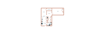 the unit plan of the residence