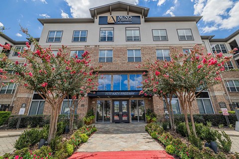 Entry at Auxo at Memorial, Texas