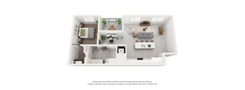 a 1 bedroom floor plan  apartments for rent in concord
