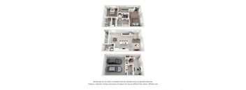 a floor plan of a 4 bedroom floor plan