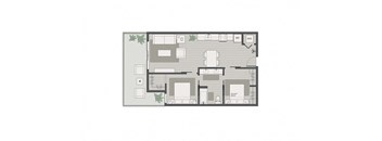 a floor plan of a house