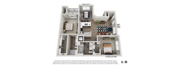 a floor plan is shown in this image