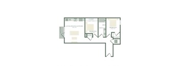 a floor plan of a building with different floors