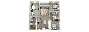 a1 floor plan  1 bedroom 297m2  the clubhouse