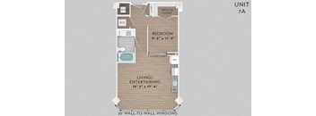 unit a floor plan  unit a apartments