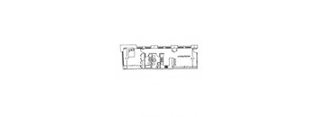 a floor plan of a house on a white
